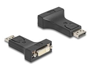 DELOCK Adapter DisplayPort 1.1 Stecker zu DVI Buchse Passiv