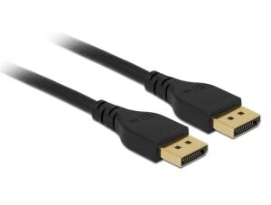 DeLOCK DisplayPort Kabel 8K 60 Hz 2 m DP 8K zertifiziert ohne Einrastfunktion