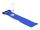 DeLOCK Klett-Kabelbinder mit Schlaufe und Befestigungsöse L 280 x B 38 mm blau 3 Stück