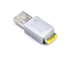 Smartkeeper OM03YL Schnittstellenblockierung MicroSD card, USB Typ-A Gelb 1 Stück(e)