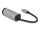 DeLOCK USB Type-C Adapter zu Gigabit LAN mit Power Delivery Anschluss grau
