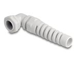 DELOCK Kabelverschraubung 90° gewinkelt PG13,5 grau