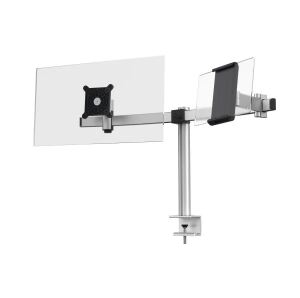 Durable 508723 Flachbildschirm-Tischhalterung 86,4 cm (34") Tisch/Bank Silber