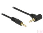DELOCK Klinkekabel 3,5mm -> 3,5mm 90° St/St 1.00m...