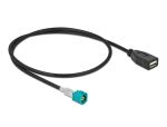 DELOCK Kabel HSD Z Stecker zu USB 2.0 Typ-A Buchse 0,5 m Pem