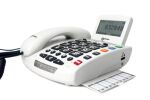 Geemarc Telecom Serenities Analoges/DECT-Telefon Anrufer-Identifikation Weiß