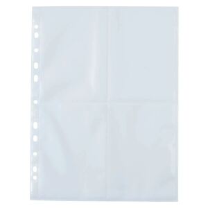 HERMA Fotophan Fotosichthüllen 10x15 cm hoch weiß 250 Hüllen