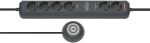 Brennenstuhl Eco-Line Comfort Switch Verlängerungskabel 2 m 6 AC-Ausgänge Anthrazit