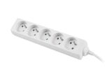 Lanberg PS0-05E-0150-W Verlängerungskabel 1,5 m 5...