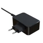 LC-Power LC-NB-GAN-45-C Ladegerät für Mobilgeräte Laptop Schwarz AC Drinnen