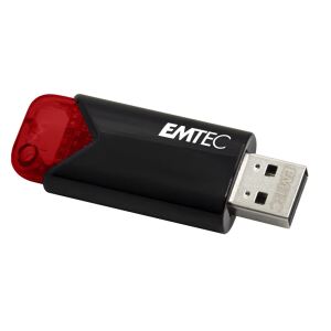 Emtec Click Easy USB-Stick 256 GB USB Typ-A 3.2 Gen 1 (3.1 Gen 1) Schwarz, Rot