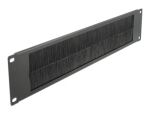 DeLOCK 19″ Kabelmanagement Bürstenleiste 2 HE schwarz