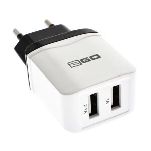 2GO 795999 Ladegerät für Mobilgeräte Universal Weiß AC Drinnen