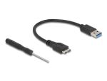 DELOCK Externes Gehäuse SuperSpeed USB für mSATA SSD