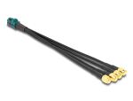 DELOCK Kabel Mini FAKRA Z Buchse quad zu 4 x SMA Stecker