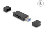 DeLOCK Card Reader USB 5 Gbps USB Type-C / Typ-A für...