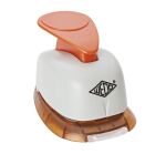 Wedo Heart Form Handwerksstanze Grau, Orange