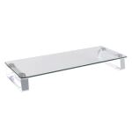 LogiLink BP0027 Flachbildschirm-Tischhalterung 81,3 cm (32") Tisch/Bank Metallisch, Transparent