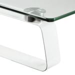 LogiLink BP0027 Flachbildschirm-Tischhalterung 81,3 cm (32") Tisch/Bank Metallisch, Transparent