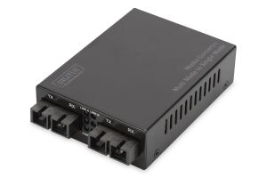 Digitus Fast Ethernet Multimode/Singlemode Medienkonverter SC/SC