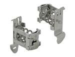 DeLOCK Schirmklemme für Hutschiene - Kabeldurchmesser 4 - 13,5 mm
