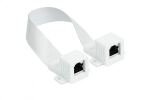 Good Connections RJ45 Fensterdurchführung weiß 25cm