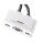 EFB Elektronik EB977 Tastatur/Video/Maus (KVM)-Switch Weiß
