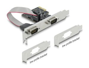 DELOCK PCI Express Karte zu 2x Seriell RS-232