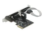 DELOCK PCI Express Karte zu 2x Seriell RS-232