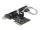 DELOCK PCI Express Karte zu 2x Seriell RS-232