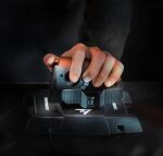 Thrustmaster TWCS Throttle Schwarz, Orange USB Bewegungssteuerung Analog / Digital MAC, PC