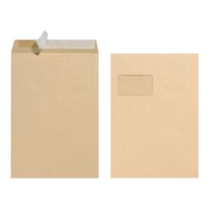Herlitz 10900769 Briefumschlag C4 (229 x 324 mm) Braun 10 Stück(e)