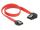 DeLOCK 83963 SATA-Kabel 0,3 m SATA 7-pin Schwarz, Rot