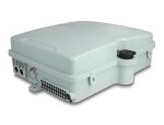 DeLOCK LWL Verteilerbox für Innen- und Außenbereich IP65 wasserfest abschließbar 24 Port grau
