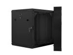 Lanberg WF02-6612-10B Rack 12U Wandmontiertes Regal Schwarz