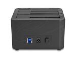DELOCK USB Dockingstation für 3 x SATA HDD/SSD 1:2 Klon Fkt.