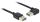 DeLOCK 5m USB 2.0 A m/m 90° USB Kabel USB A Schwarz