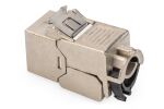 Digitus CAT 6A Keystone Modul, geschirmt mit intelligentem Kabelmanager, Set (24 Stück)