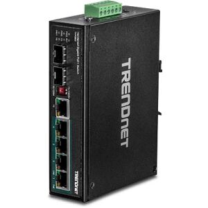 Trendnet TI-PG62 Netzwerk-Switch Unmanaged Gigabit Ethernet (10/100/1000) Power over Ethernet (PoE) Schwarz