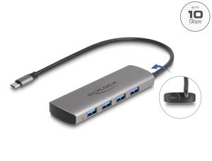 DELOCK USB 10 Gbps 4 Port USB Typ-A Hub