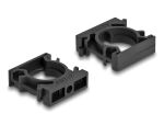 DELOCK Kabelschlauchhalter Verschlussclip 21,2mm 4Stk SW