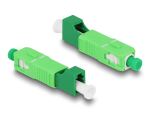 DeLOCK LWL Hybrid Kupplung SC Simplex Stecker zu LC Simplex Buchse grün