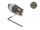 DeLOCK M8 Steckverbinder A-kodiert 4 Pin Stecker zur Montage mit Schraubanschluss