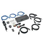 Tripp Lite B004-DPUA4-K Tastatur/Video/Maus (KVM)-Switch Schwarz