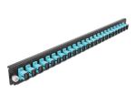 DELOCK 19 LWL Spleißbox Frontblende 24 Port SC...