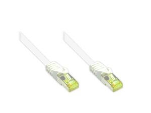 Alcasa 8070R-010W Netzwerkkabel Weiß 1 m Cat7 S/FTP (S-STP)