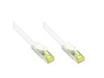 Alcasa 8070R-010W Netzwerkkabel Weiß 1 m Cat7 S/FTP...