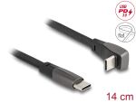 DELOCK USB 2.0 Kabel USB Type-C St > Type-C St gew. 14cm