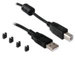 DELOCK USB Adapter B -> 2x D-Sub9 (RS422/485) Bu/St