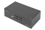 Digitus KVM-Switch, 4-Port, Dual-Display, 4K, HDMI®
